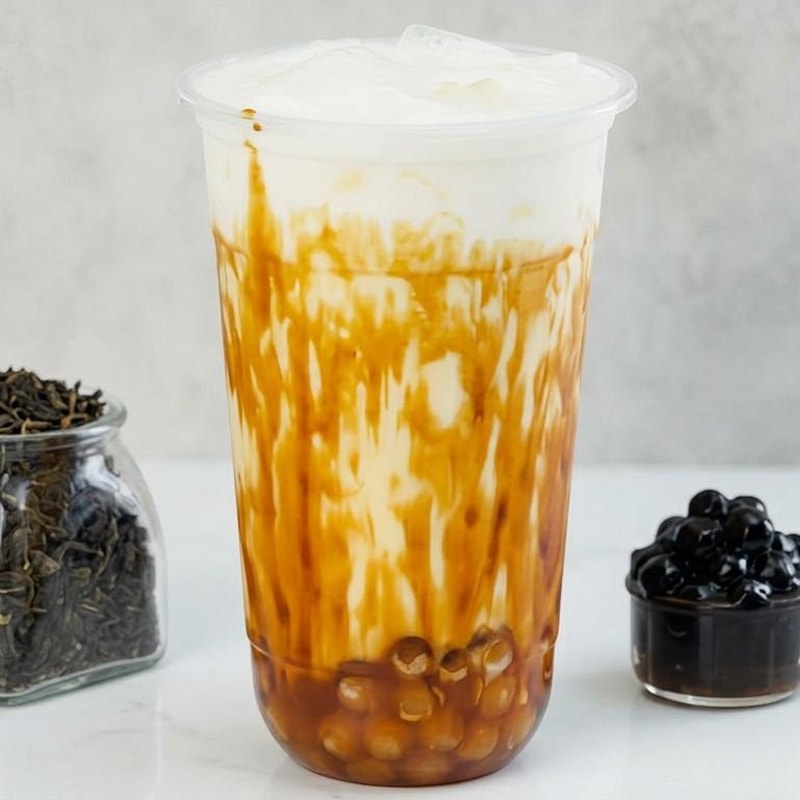 Brown Sugar Tiger Milk Tea